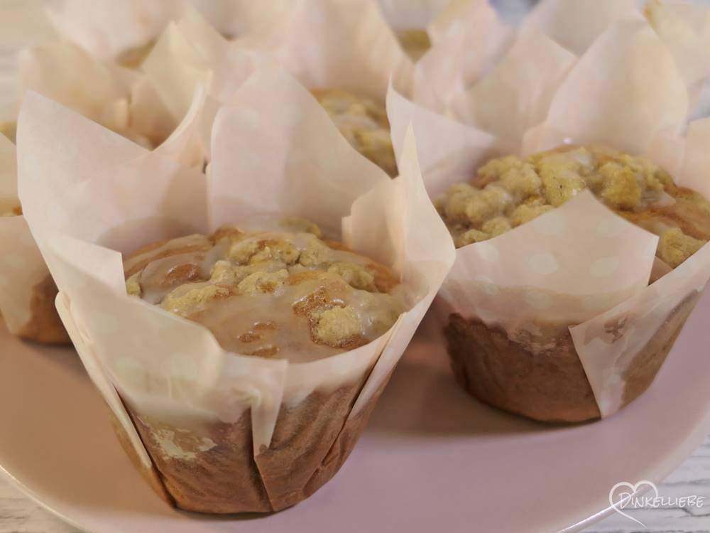 Apfelmuffins mit Streuseln