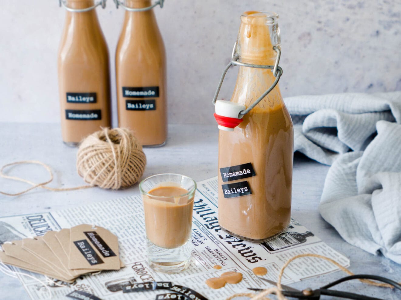 Veganen Baileys / Irish Cream Likör einfach selber machen - Dinkelliebe