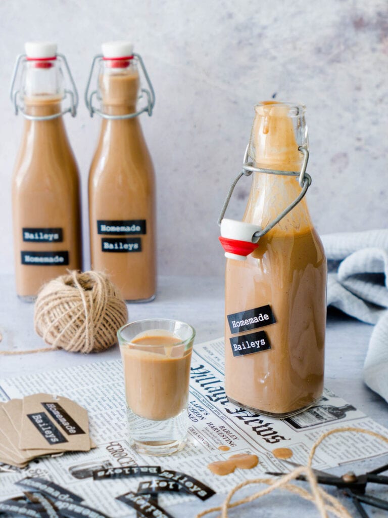 Baileys - Irish Cream Likör selber machen - Dinkelliebe