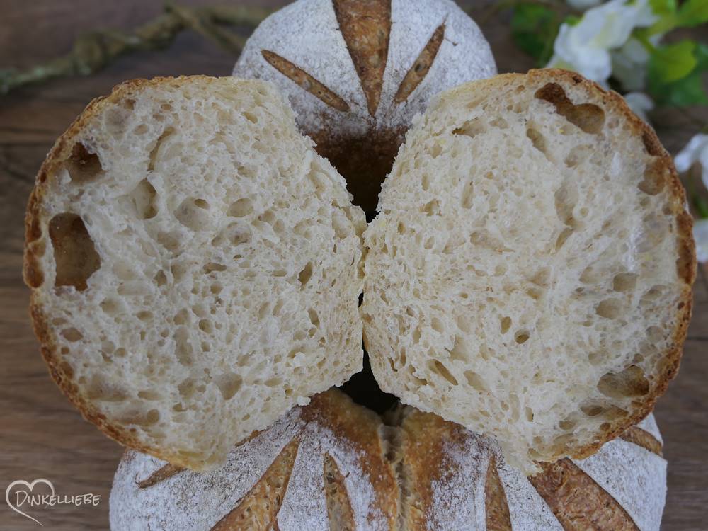 Blumenbrötchen - Grießbrötchen