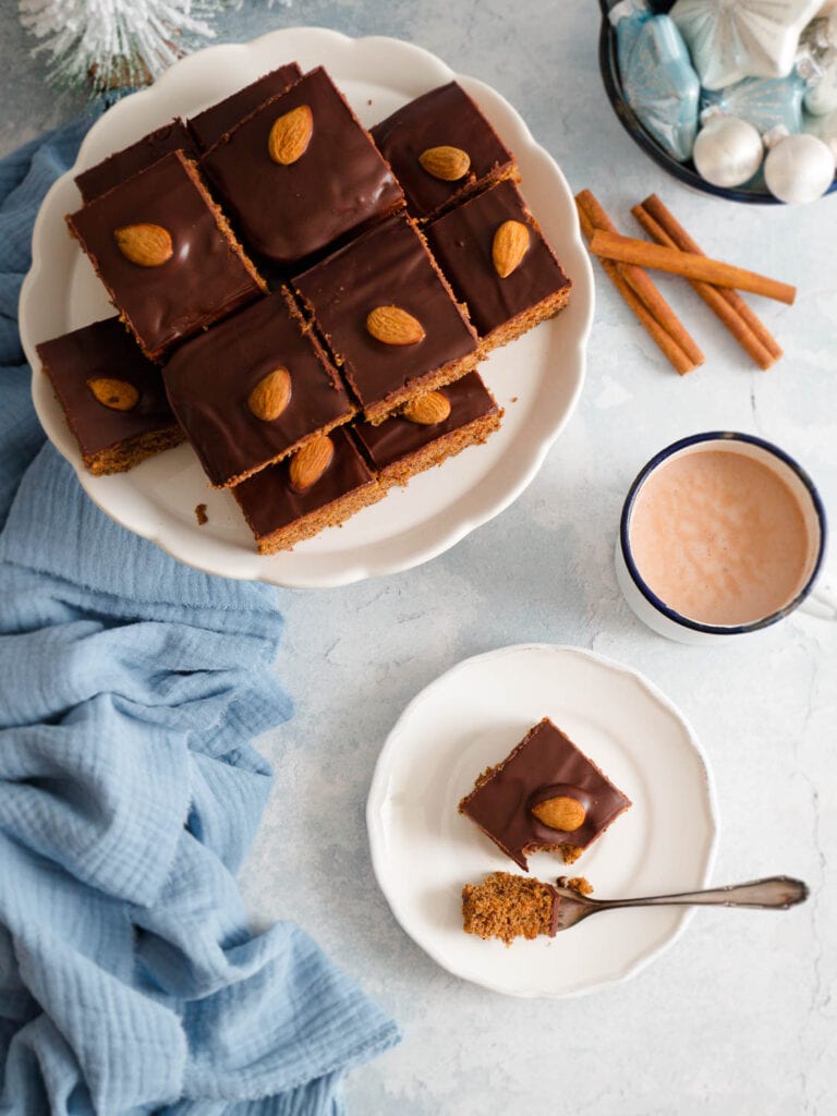 Rezept für Dinkel-Pfefferkuchen vom Blech