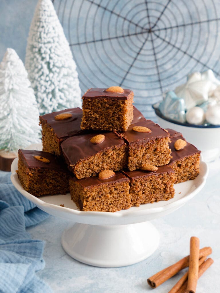 Dinkel-Lebkuchen vom Blech