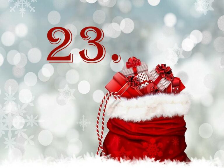 Dinkelliebe Adventskalender 2021 – 23. Türchen