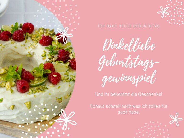 Dinkelliebe Geburtstags­gewinnspiel 2022