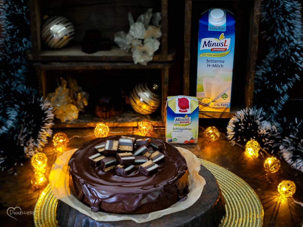 Dominostein-Kuchen - laktosefrei mit MinusL