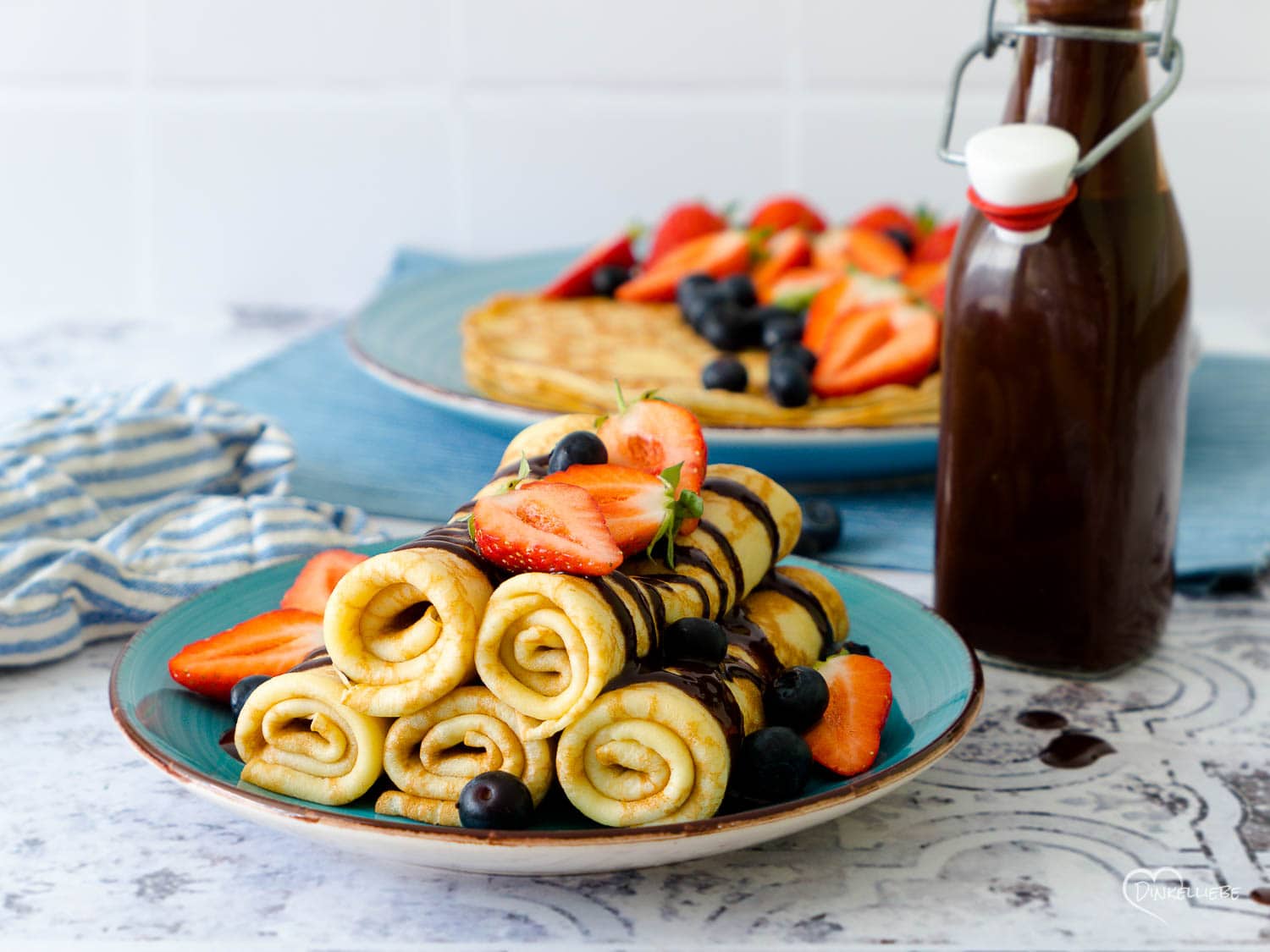 Dünne Dinkel-Eierkuchen