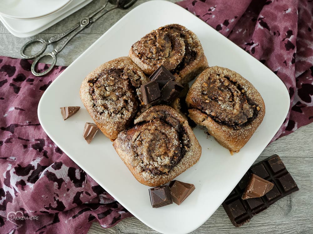 Easy Peasy Maxi-Volllkorn-Schokoschnecken