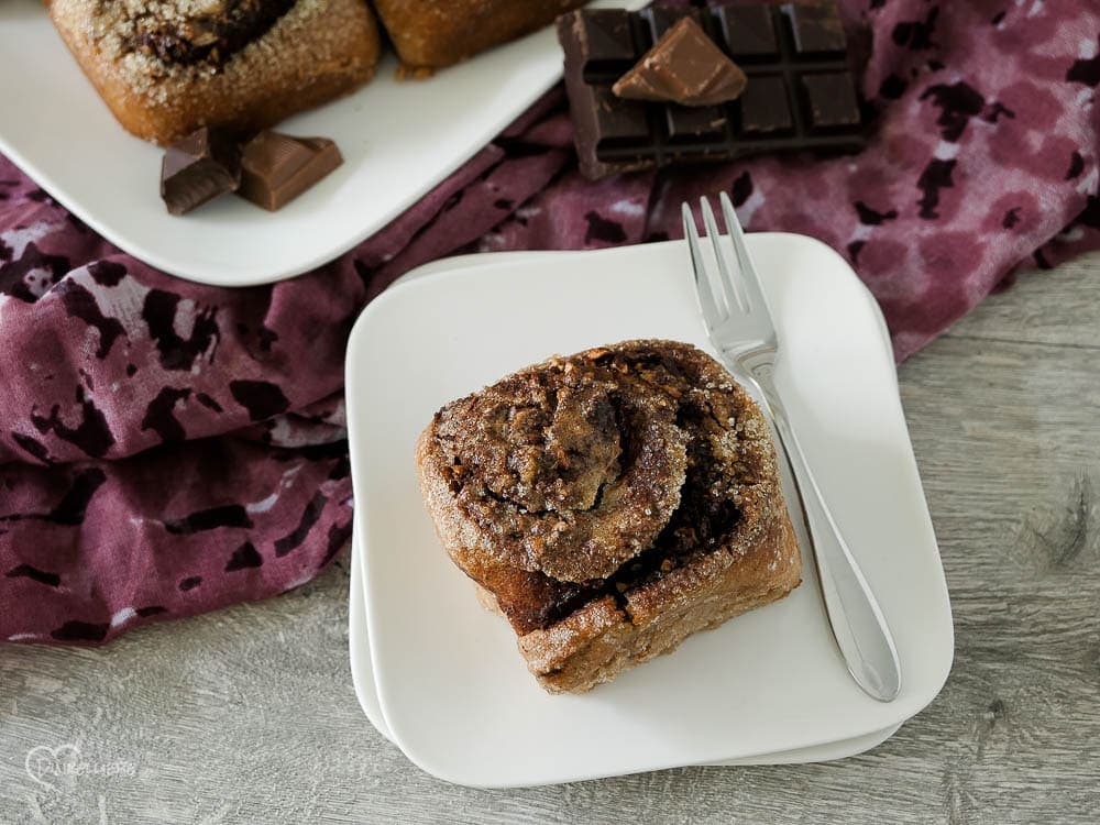 Easy Peasy Maxi-Volllkorn-Schokoschnecken
