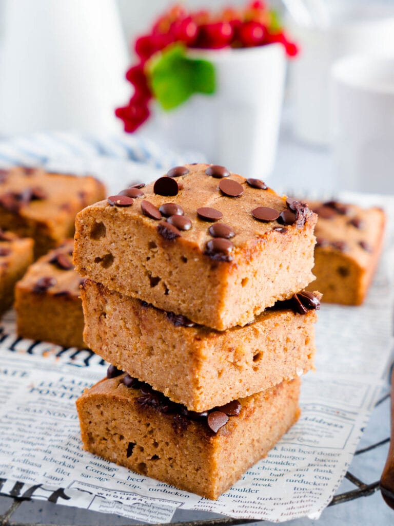 Glutenfreie Blondies mit Kichererbsen backen