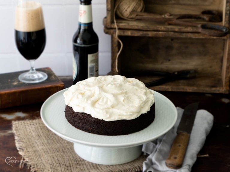 Guinness Chocolate Cake mit Whiskeycreamfrosting