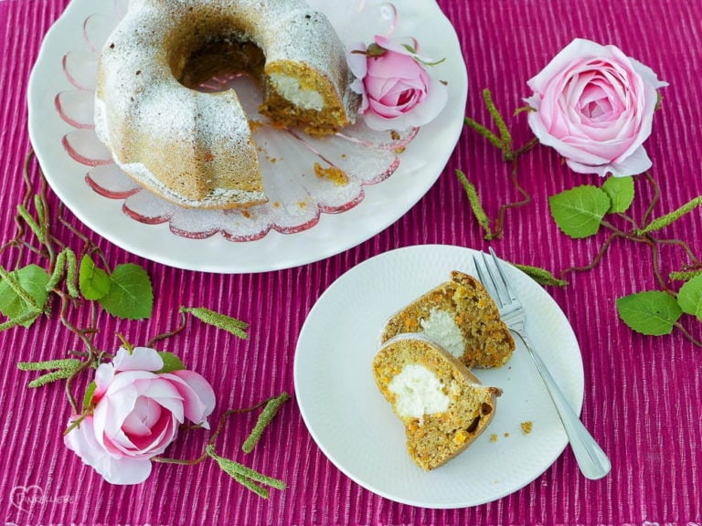 Karottenhupf mit Cheesecakefüllung