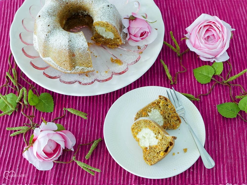 Karottenhupf mit Cheesecakefüllung