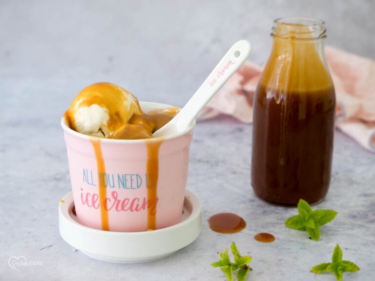 Köstliche Salzkaramellsauce - Karamellsauce