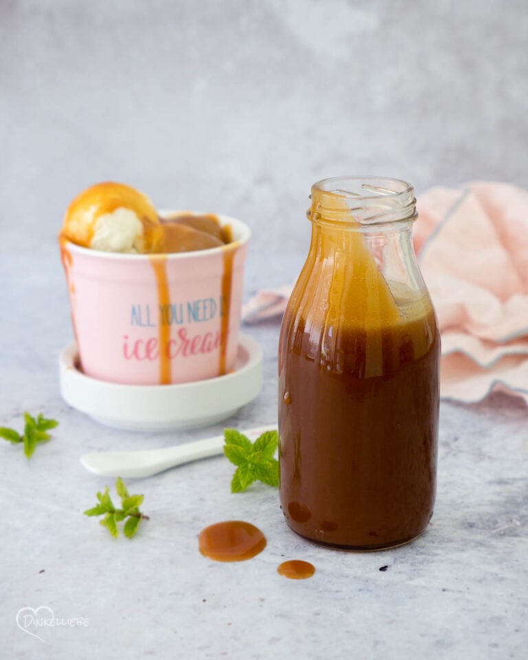 Köstliche Salzkaramellsauce - Karamellsauce