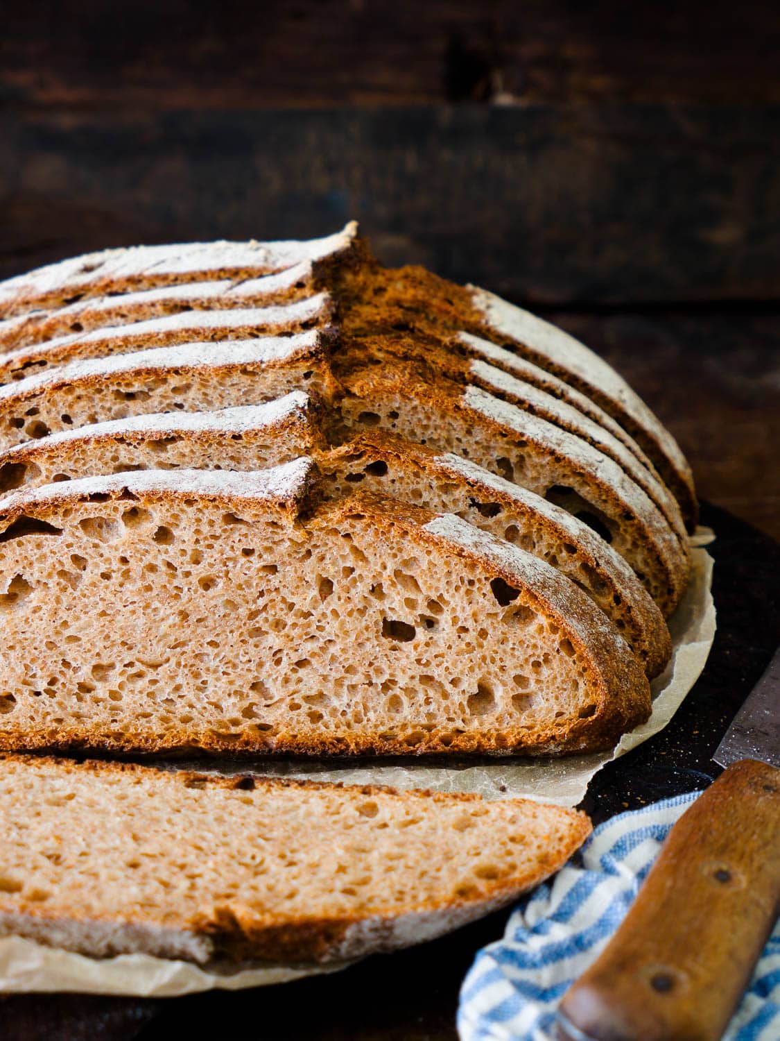 Einfaches Rezept für Dinkel-Vollkornbrot