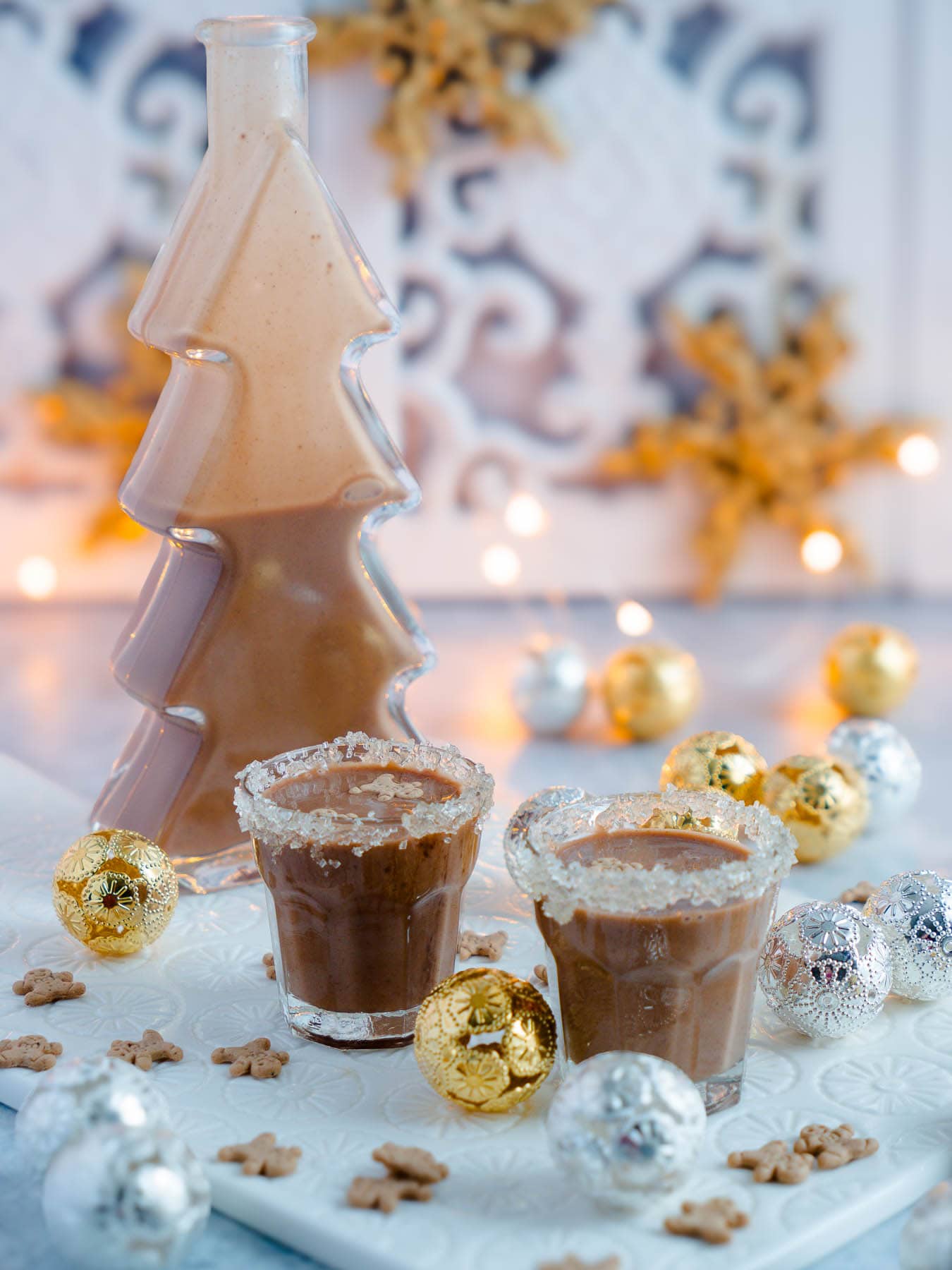 Einfaches Rezept für veganen Lebkuchen-Likör