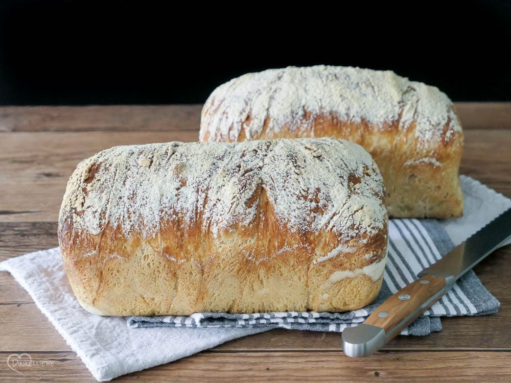 Luftig weiches Langschläfer Brot in 2 Varianten