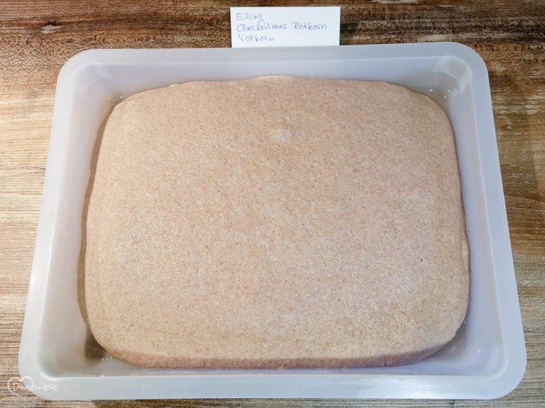 Mehltest Eiling Dinkel Vollkorn + Oberkulmer Rotkorn 1-8
