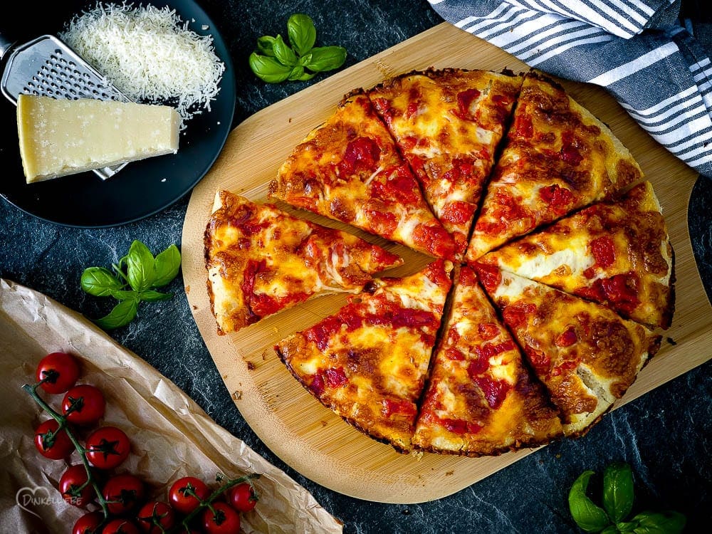 No Knead Pan Pizza
