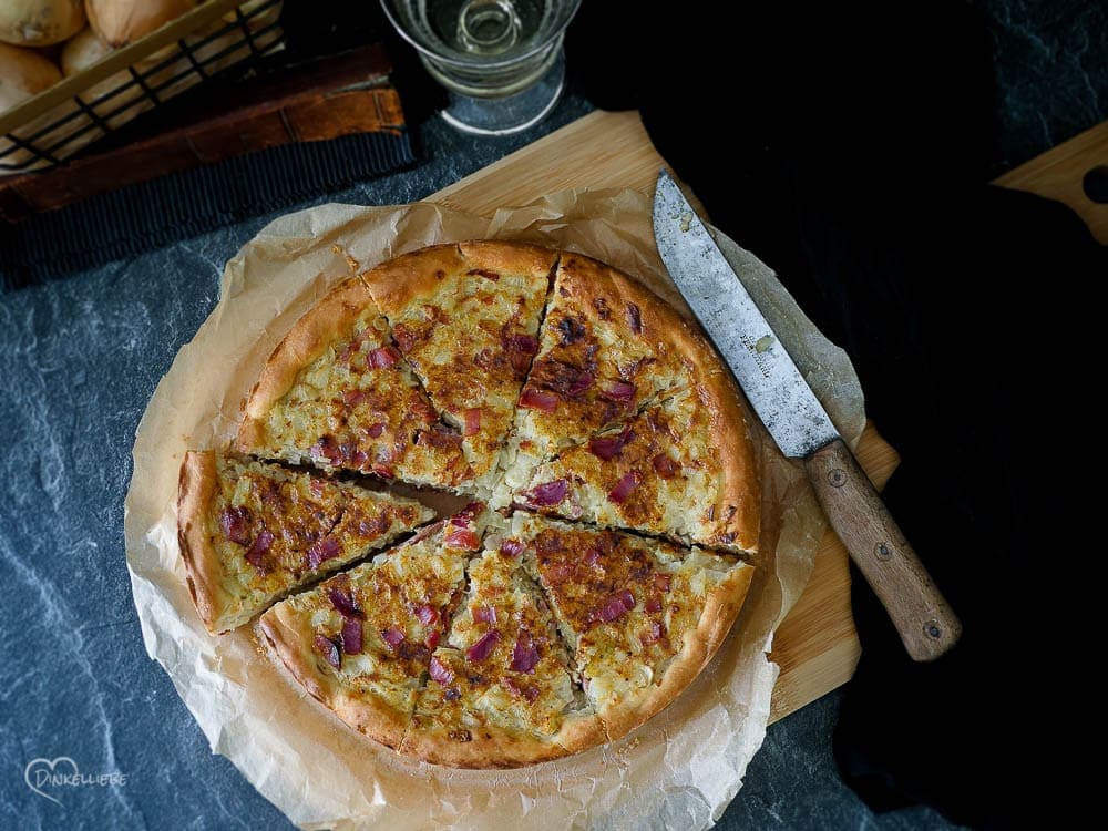 No Knead Zwiebelkuchen