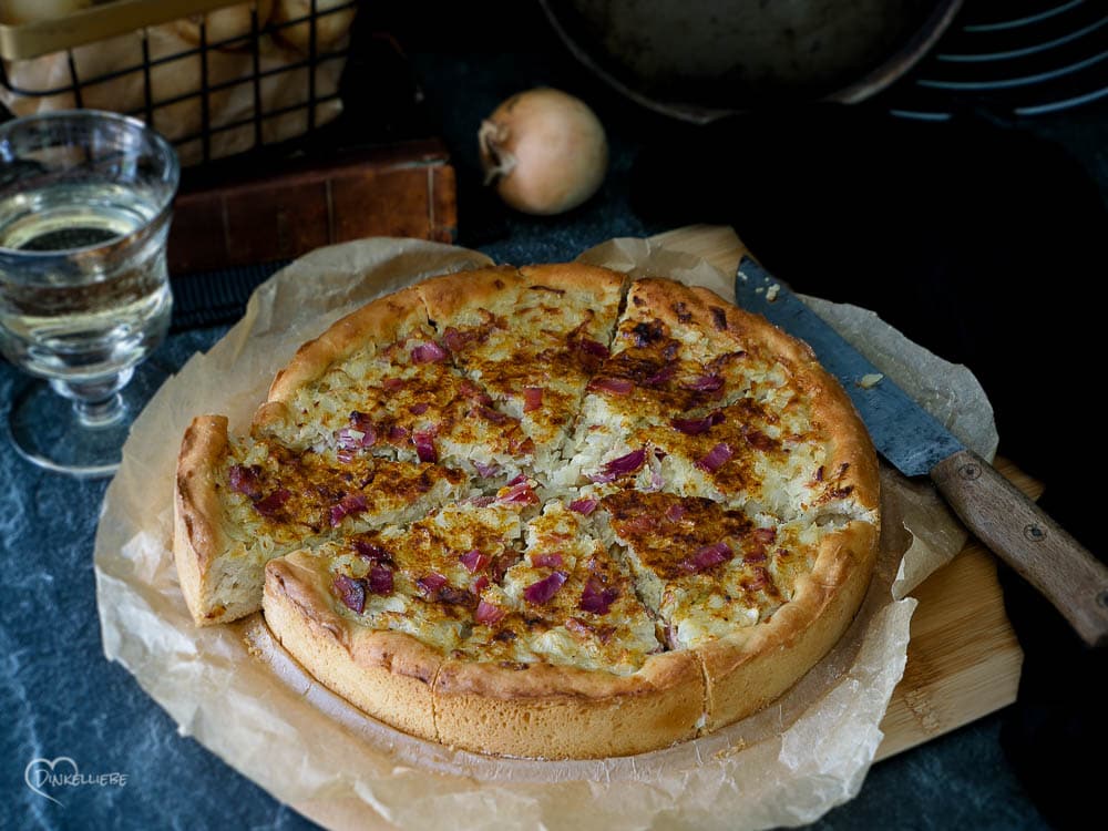 No Knead Zwiebelkuchen