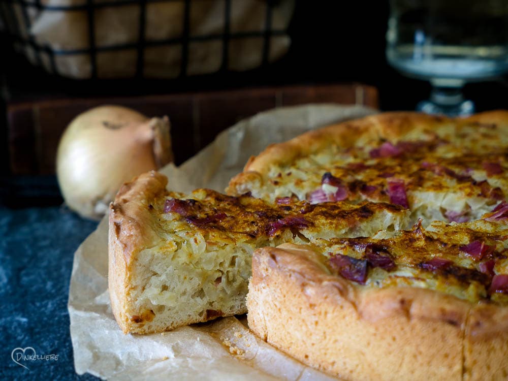 No Knead Zwiebelkuchen