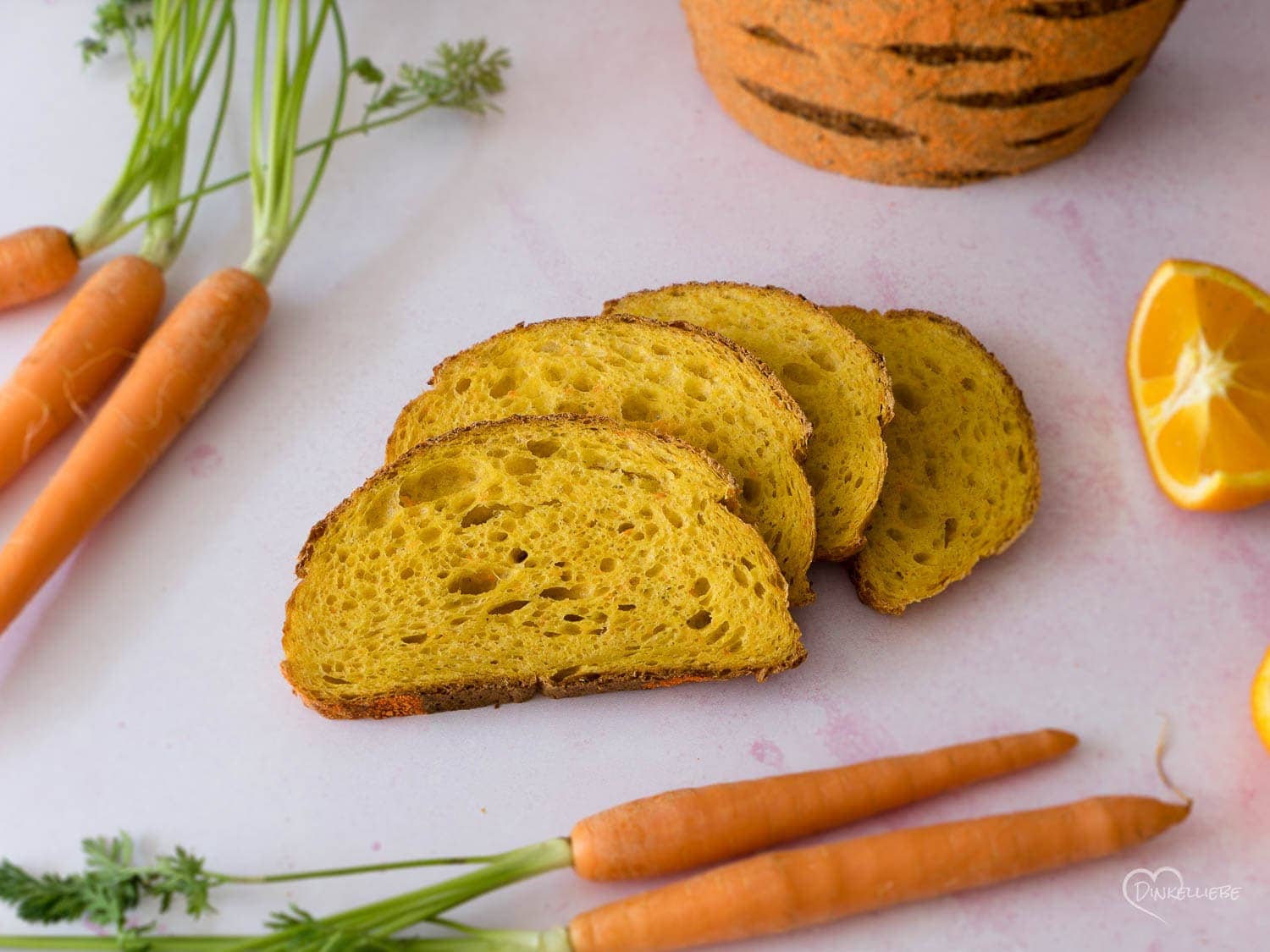 Orangen-Karottenbrot
