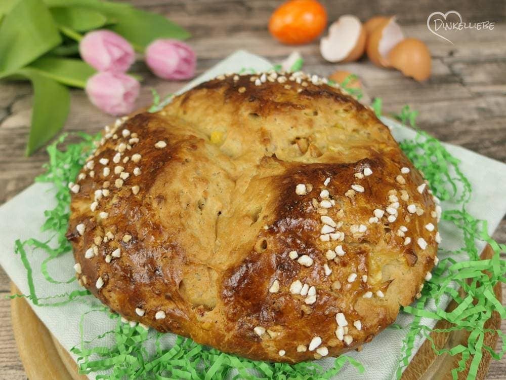 Vanilliges Orangen-Osterbrot