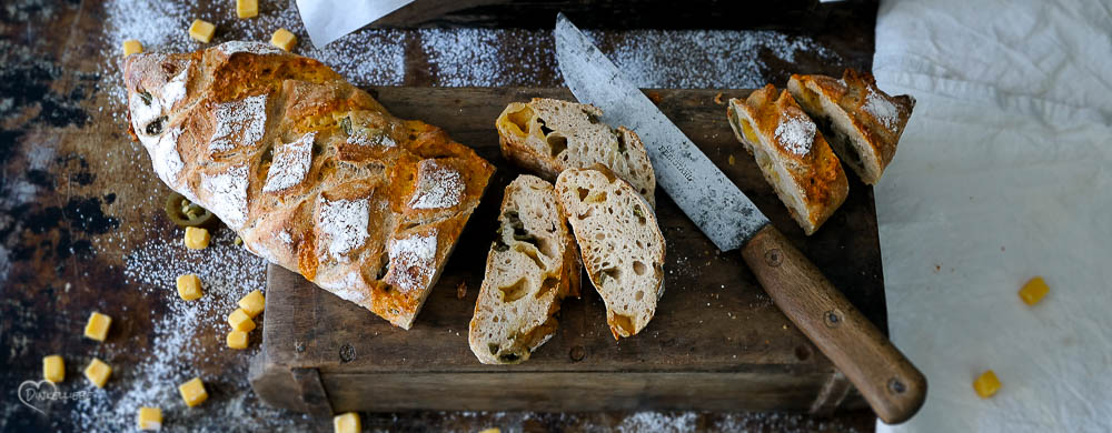 Scharfe No Knead Partystangen