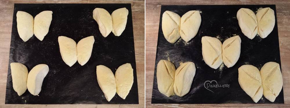 Schmetterlingsbrötchen