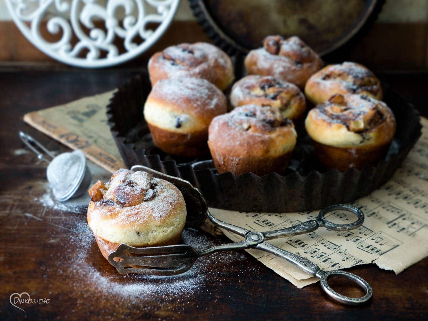 Schnelle Apfel-Zimt-Schnecken