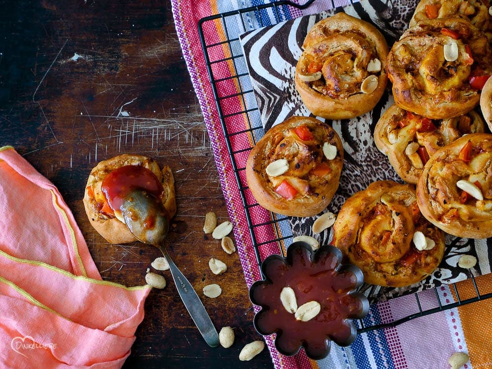 Schnelle Partyschnecken African Style ohne Hefe