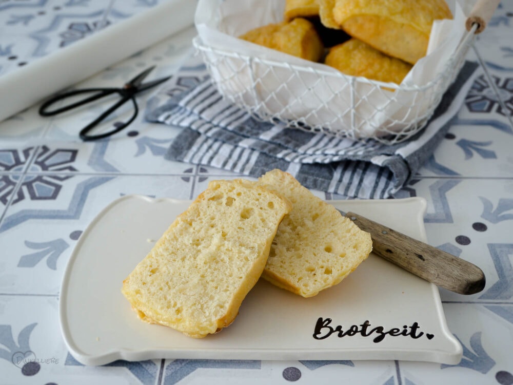Schnelle Protein-Käsebrötchen