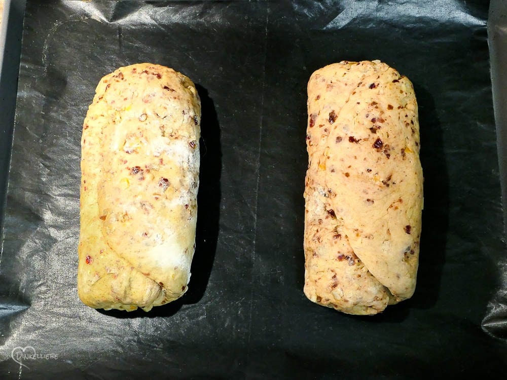 Schneller Christstollen mit Marzipan - ohne Rosinen und ohne Hefe ...