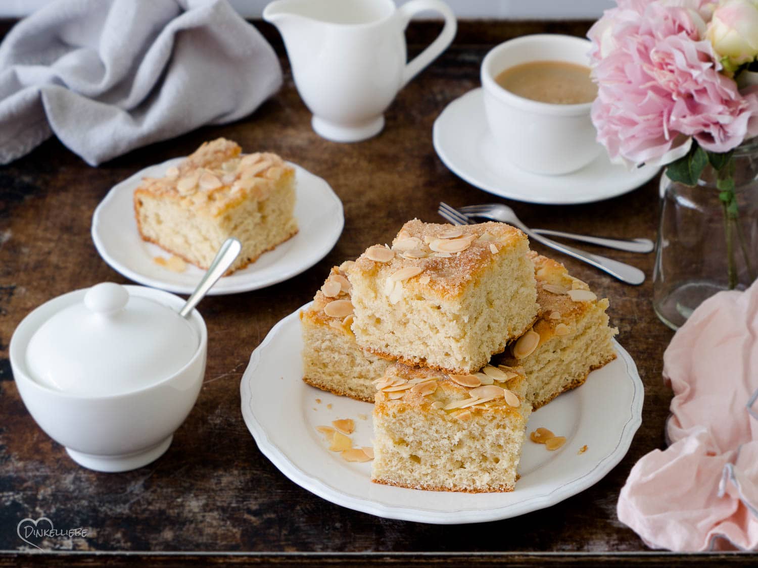 Schneller Dinkel-Butterkuchen ohne Hefe