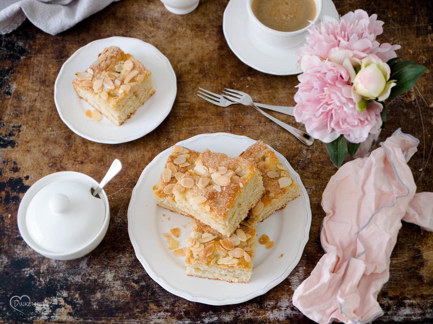Schneller Dinkel-Butterkuchen - ohne Hefe - Dinkelliebe
