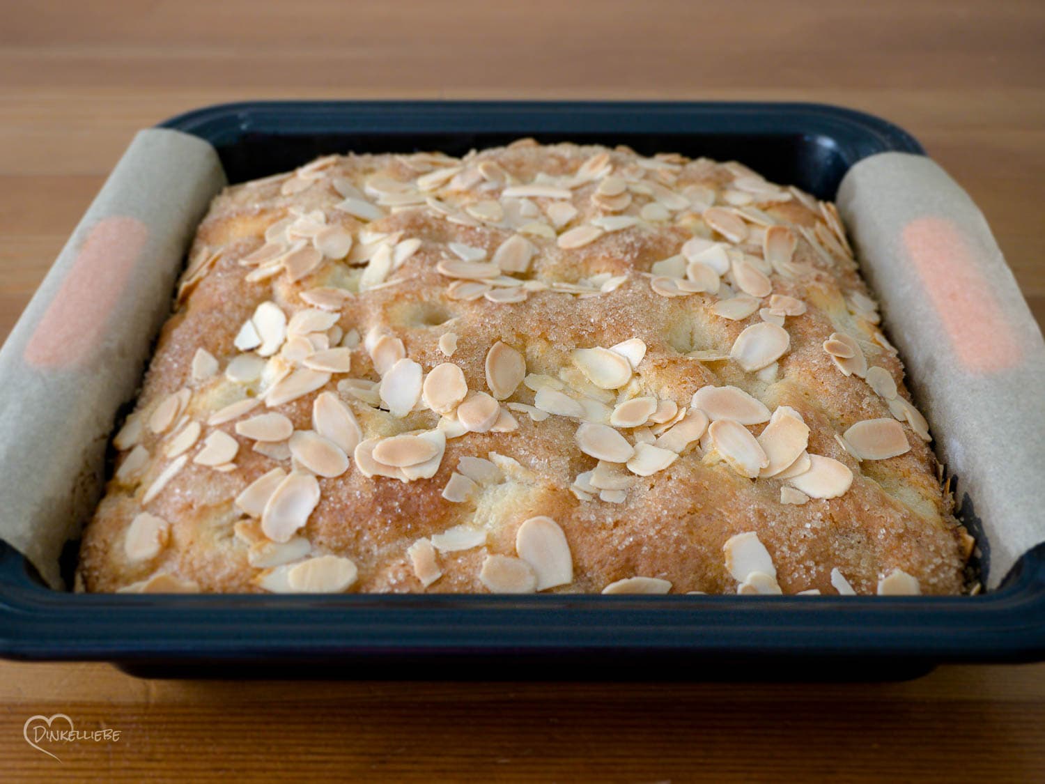 Schneller Dinkel-Butterkuchen ohne Hefe Teigbearbeitung