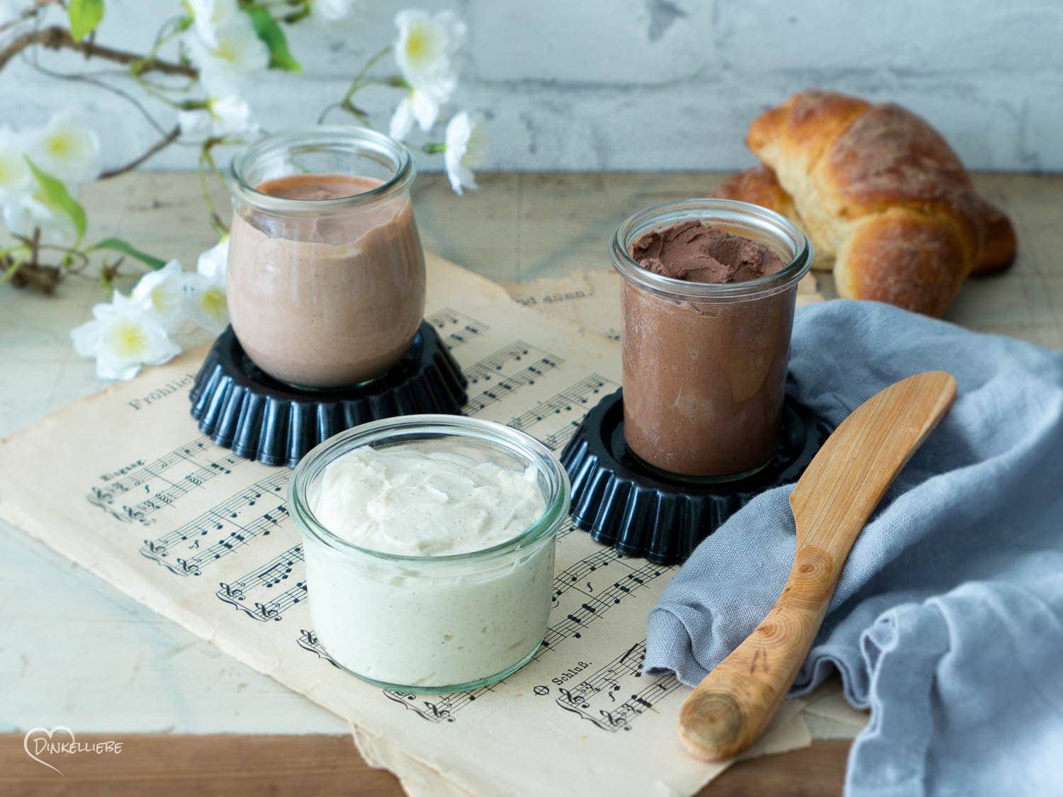 Schokoladen-Frischkäse-Aufstrich - Dinkelliebe