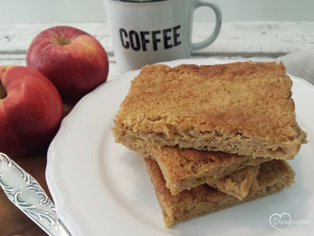 Snickerdoodle Apple Blondies