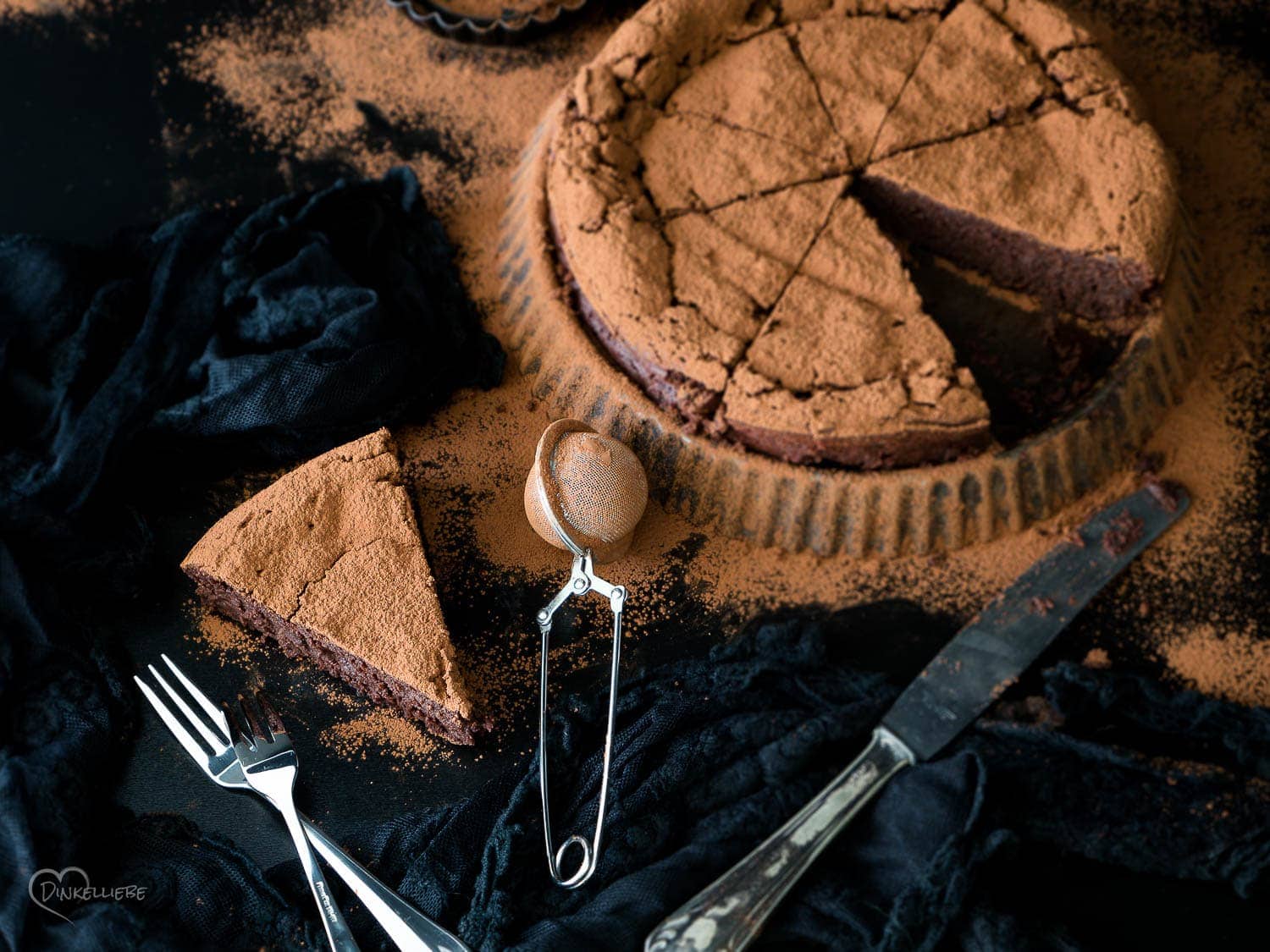 Tarte au Chocolat - Französische Schokoladentarte