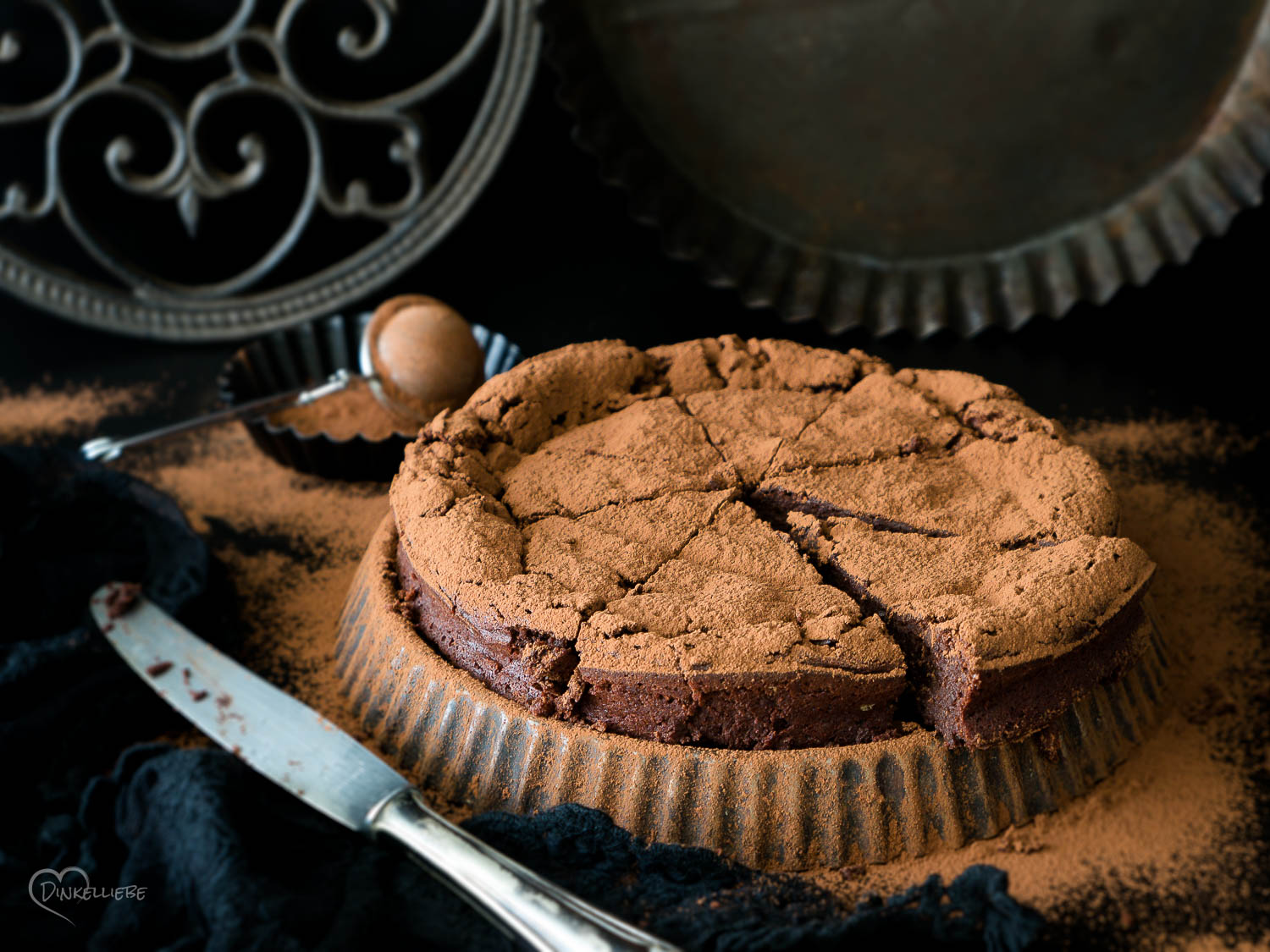 Tarte au Chocolat - Französische Schokoladentarte