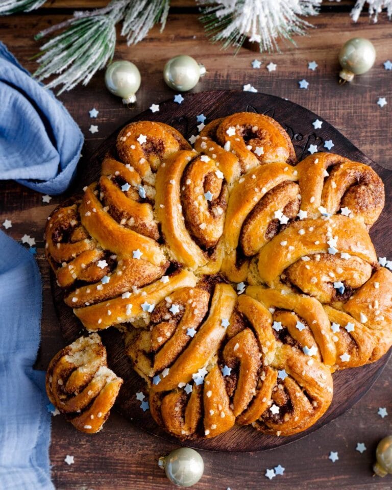 Saftiger, veganer Apfel-Streuselkuchen mit Pudding vom Blech - Dinkelliebe