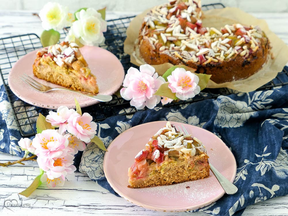 Dinkel Rhabarberkuchen Mit Vollkornstreuseln - Rezepte Suchen