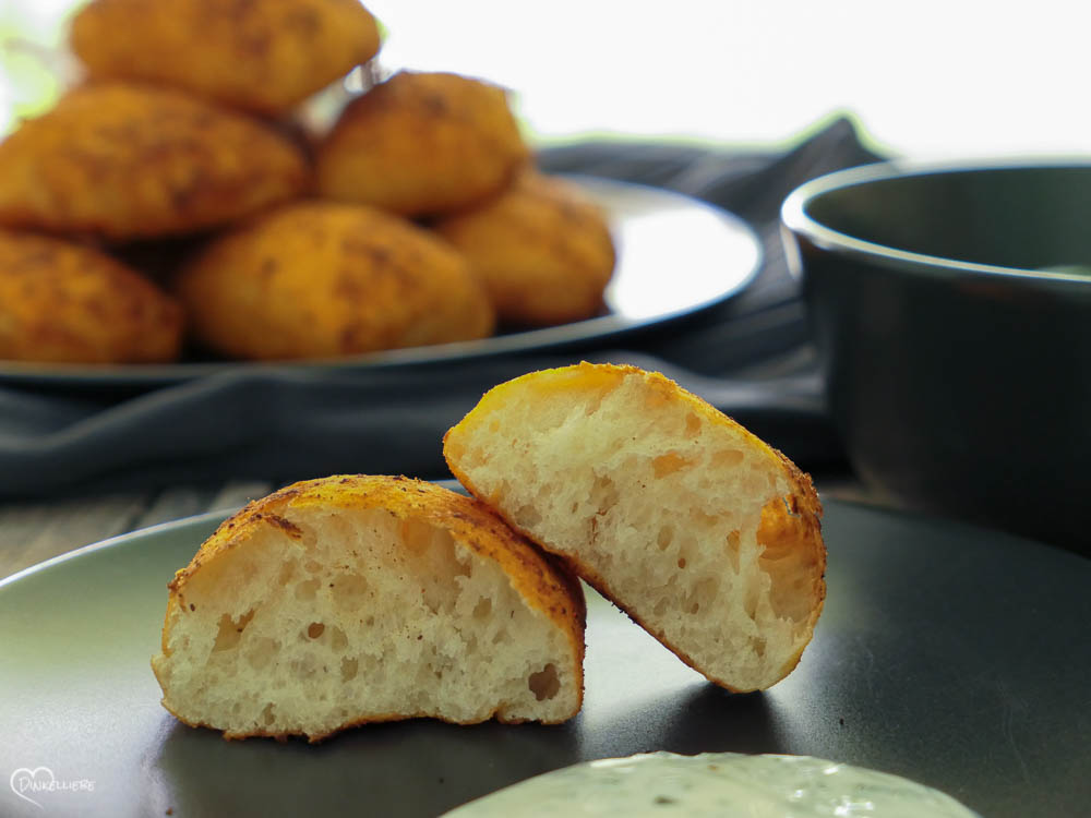 Würzlinge - kleine, würzige Partybrötchen - Dinkelliebe