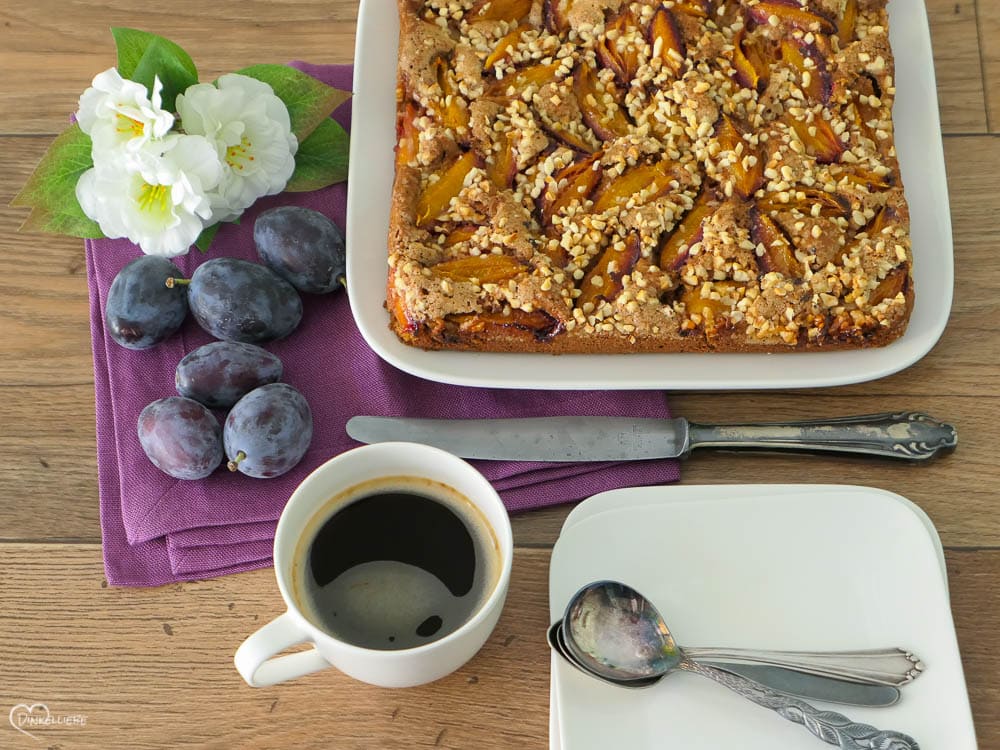 Zwetschgen-Nougat-Kuchen